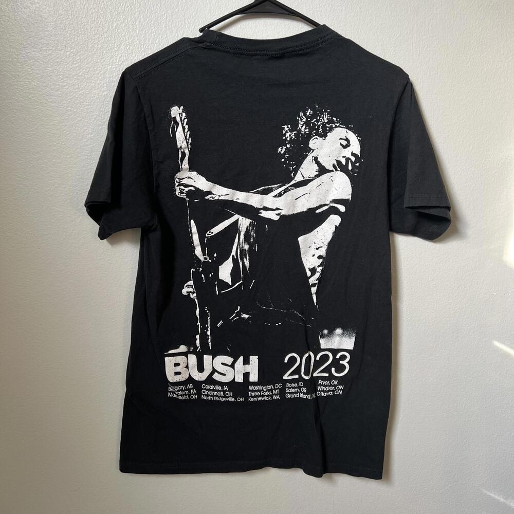 Bush Concert Tour 2023 Tee Shirt with Tour Dates